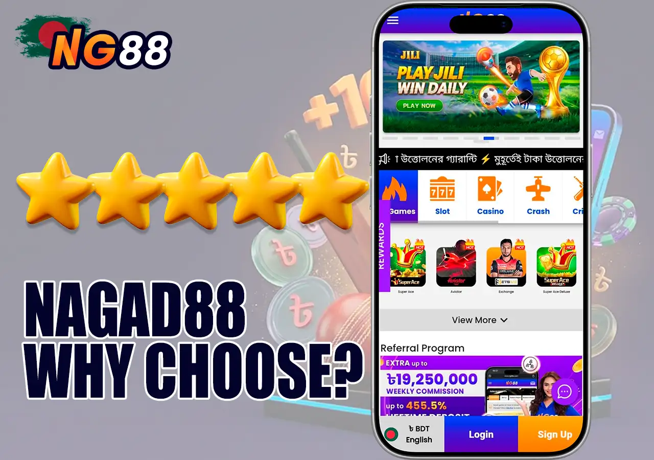 Top advantages and benefits of choosing Nagad88 sportsbook.